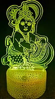 3D Acrylic illusion lights - Krishna Theme 3D Acrylic illusion lights - Krishna Theme